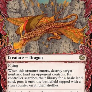 Tarkir: Dragonstorm - 301 - Magmatic Hellkite - Rare - R - Non-foil (Front)