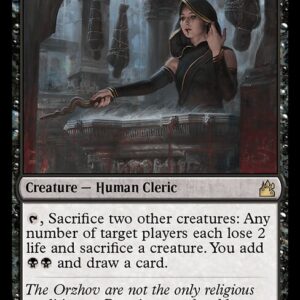 Ravnica Remastered - 90 - Priest of Forgotten Gods - Rare - B - Non-foil (Front)