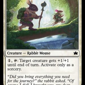 Bloomburrow - 3 - Brave-Kin Duo - Common - W - Foil (Front)