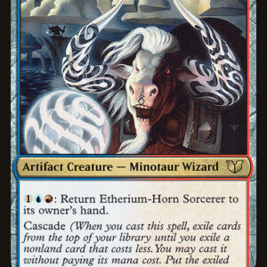 Commander 2015 - 217 - Etherium-Horn Sorcerer - Rare - UR - Non-foil (Front)