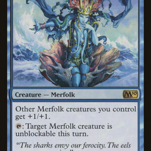 Magic 2010 - 62 - Merfolk Sovereign - Rare - U - Non-foil (Front)