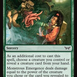 Duskmourn: House of Horror - 191 - Monstrous Emergence - Common - G - Non-foil (Front)