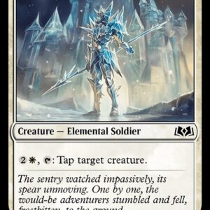 Wilds of Eldraine - 14 - Frostbridge Guard - Common - W - Non-foil (Front)
