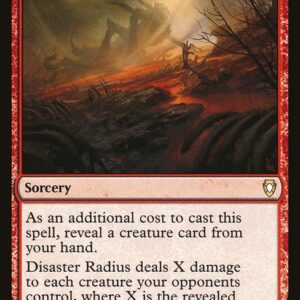 Commander Anthology Volume II - 92 - Disaster Radius - Rare - R - Non-foil (Front)