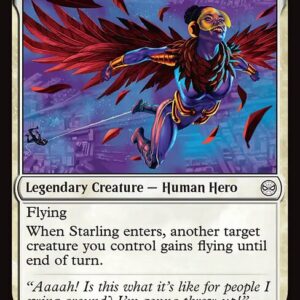 Marvel's Spider-Man - 18 - Starling, Aerial Ally - Common - W - Non-foil (Front)