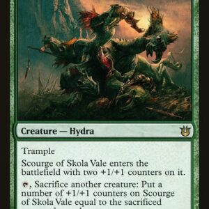 Born of the Gods - 137 - Scourge of Skola Vale - Rare - G - Non-foil (Front)