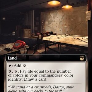 Doctor Who - 1124 - War Room - Rare - C - Foil (Front)