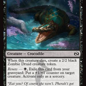 Tarkir: Dragonstorm - 69 - Adorned Crocodile - Common - B - Non-foil (Front)