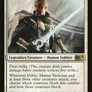 Magic 2013 - 23 - Odric, Master Tactician - Rare - W - Non-foil (Front)