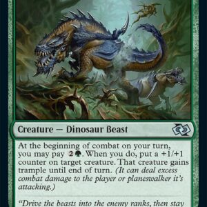 Foundations Jumpstart - 26 - Spined Tyrranax - Uncommon - G - Non-foil (Front)