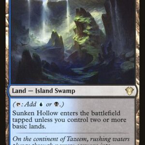 Commander 2020 - 318 - Sunken Hollow - Rare - C - Non-foil (Front)