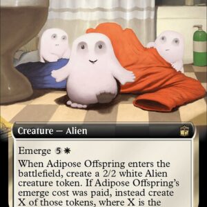 Doctor Who - 333 - Adipose Offspring - Rare - W - Non-foil (Front)