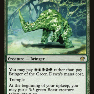 Fifth Dawn - 83 - Bringer of the Green Dawn - Rare - G - Non-foil (Front)