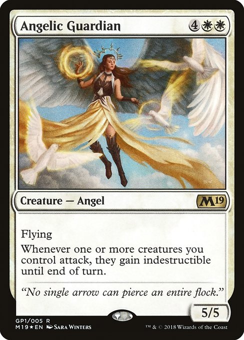 M19 Gift Pack - GP1 - Angelic Guardian - Rare - W - Foil - Promo (Front)