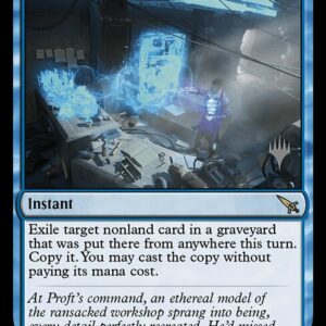 Murders at Karlov Manor Promos - 70p - Reenact the Crime - Rare - U - Foil - Promo (Front)