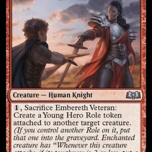 Wilds of Eldraine - 127 - Embereth Veteran - Uncommon - R - Non-foil (Front)