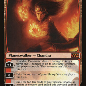 Magic 2014 - 132 - Chandra, Pyromaster - Mythic - R - Non-foil (Front)
