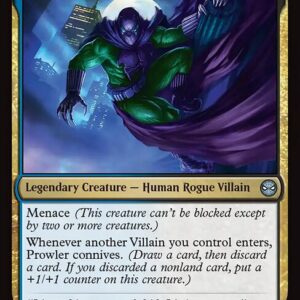 Marvel's Spider-Man - 138 - Prowler, Clawed Thief - Uncommon - UB - Non-foil (Front)