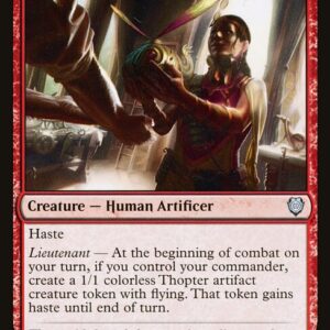 Phyrexia: All Will Be One Commander - 102 - Loyal Apprentice - Uncommon - R - Non-foil (Front)