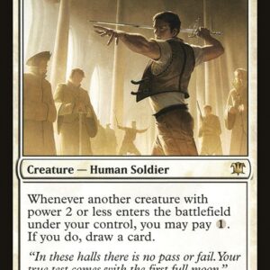 Innistrad - 21 - Mentor of the Meek - Rare - W - Non-foil (Front)