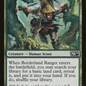 Magic 2010 - 169 - Borderland Ranger - Common - G - Non-foil (Front)