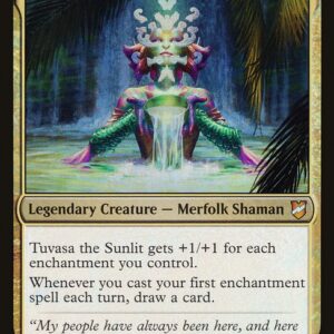 Commander 2018 - 47 - Tuvasa the Sunlit - Mythic - Multi - Foil (Front)