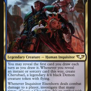 Warhammer 40,000 Commander - 127 - Inquisitor Eisenhorn - Rare - UB - Non-foil (Front)