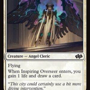 Foundations Jumpstart - 212 - Inspiring Overseer - Common - W - Non-foil (Front)