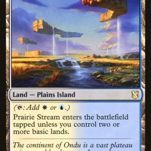 Commander 2019 - 265 - Prairie Stream - Rare - C - Non-foil (Front)