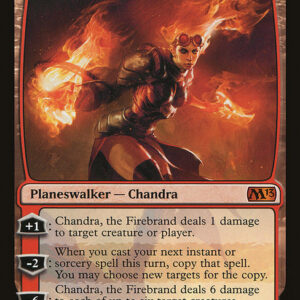 Magic 2013 - 123 - Chandra, the Firebrand - Mythic - R - Non-foil (Front)