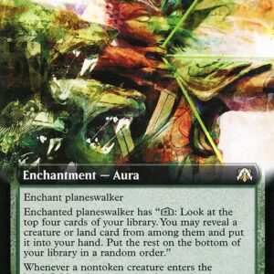 March of the Machine Commander - 86 - Vivien's Talent - Rare - G - Non-foil (Front)