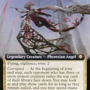 Phyrexia: All Will Be One Commander - 37 - Ixhel, Scion of Atraxa - Mythic - Multi - Non-foil (Front)