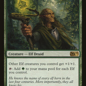 Magic 2013 - 168 - Elvish Archdruid - Rare - G - Non-foil (Front)