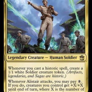 Doctor Who - 112 - Alistair, the Brigadier - Rare - Multi - Non-foil (Front)