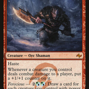 Fate Reforged - 113 - Shaman of the Great Hunt - Mythic - R - Non-foil (Front)