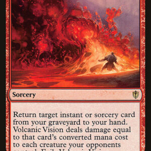 Commander 2016 - 137 - Volcanic Vision - Rare - R - Non-foil (Front)