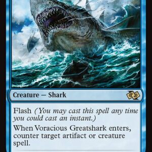 Foundations Jumpstart - 382 - Voracious Greatshark - Rare - U - Non-foil (Front)