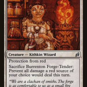 Lorwyn - 7 - Burrenton Forge-Tender - Uncommon - W - Non-foil (Front)