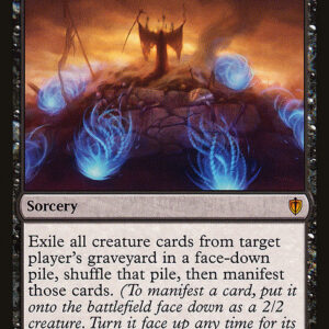 Commander 2016 - 111 - Ghastly Conscription - Mythic - B - Non-foil (Front)