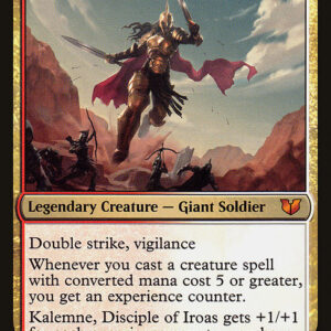 Commander 2015 - 45 - Kalemne, Disciple of Iroas - Mythic - WR - Non-foil (Front)