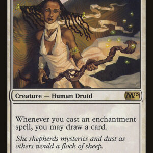 Magic 2010 - 20 - Mesa Enchantress - Rare - W - Non-foil (Front)