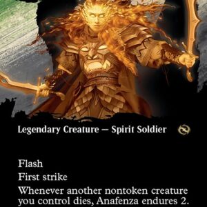 Tarkir: Dragonstorm - 327 - Anafenza, Unyielding Lineage - Rare - W - Foil (Front)