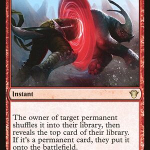 Commander 2020 - 146 - Chaos Warp - Rare - R - Non-foil (Front)