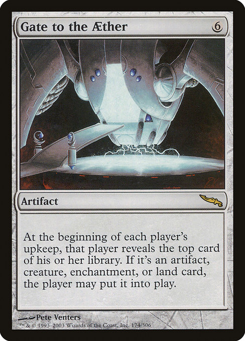 Mirrodin - 174 - Gate to the Aether - Rare - C - Non-foil (Front)