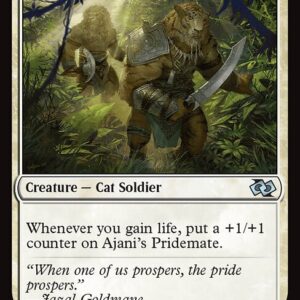 Foundations Jumpstart - 158 - Ajani's Pridemate - Uncommon - W - Non-foil (Front)