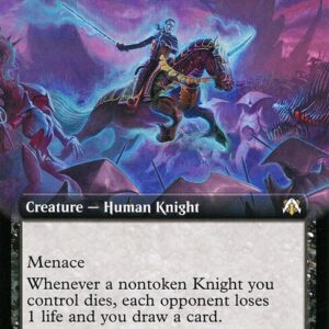 March of the Machine Commander - 114 - Locthwain Lancer - Rare - B - Non-foil (Front)
