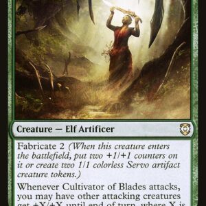 Kaldheim Commander - 55 - Cultivator of Blades - Rare - G - Non-foil (Front)