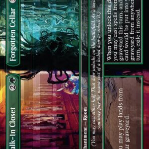 Duskmourn: House of Horror - 341 - Walk-In Closet // Forgotten Cellar - Mythic - G - Non-foil (Front)
