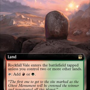 Doctor Who - 1101 - Rockfall Vale - Rare - C - Foil (Front)