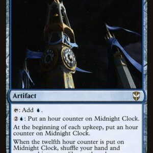 New Capenna Commander - 226 - Midnight Clock - Rare - U - Non-foil (Front)